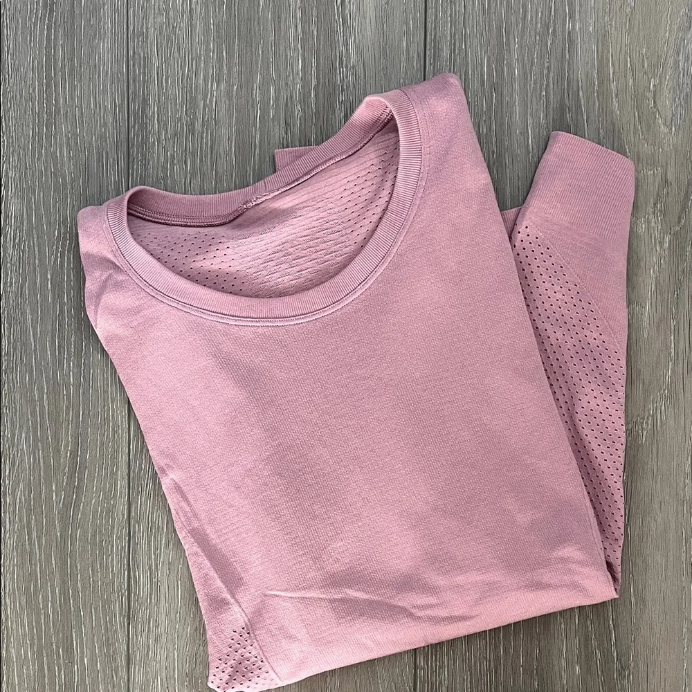 Lululemon Breeze By Long Sleeve Fusion Size 10